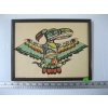 Image 1 : 1920s PAINTED NATIVE ART FROM RESIDENTIAL SCHOOL IN ALERT BAY