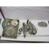 Image 1 : MISC. SILVERPLATE CUTLERY, COLLECTOR SPOONS, TEACUPS, ETC.