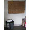 Image 1 : FIRST AID KIT, 2 GARBAGE CANS & A CORKBOARD