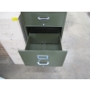 Image 3 : GREEN 4 DRAWER LEGAL FILING CABINET