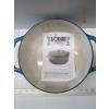Image 3 : BLUE CAST POT W/LID