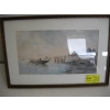Image 1 : FRAMED WATERCOLOR BY OSAKAN