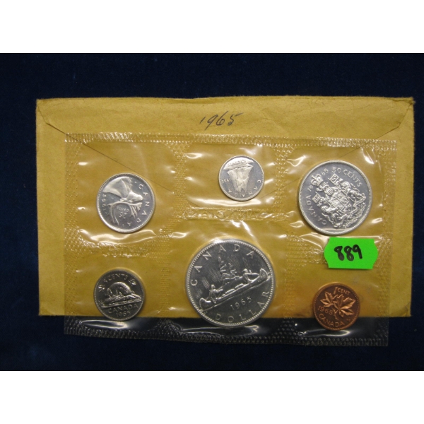 1965 CDN COIN SET
