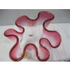 Image 2 : SIGNED PINK CHALET GLASS ART