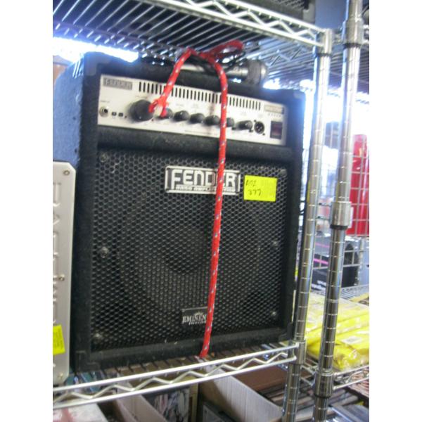 FENDER BASE AMPLIFIER - BASEMAN 100 - W/MICROPHONE