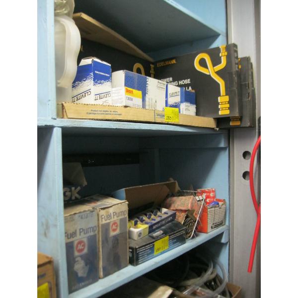NEW PARTS - POWER STEERING HOSES, FUEL PUMPS, BULBS, ETC.