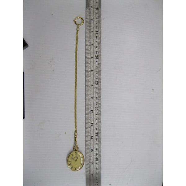 NEVADA POCKETWATCH IN CASE W/CHAIN