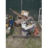 Image 3 : 3 PALLETS + OF MISC. SCRAP STEEL. ROOFING MATERIAL, WIRE, ETC.