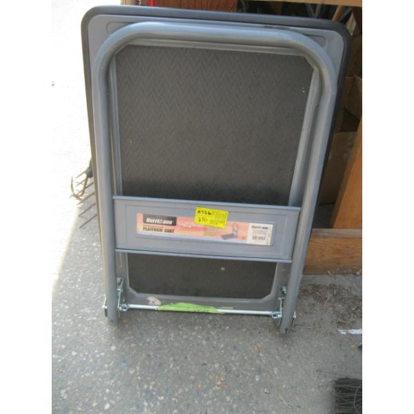 FOLDING 4 WHEEL CART