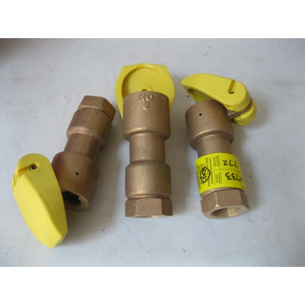 3 RAINBIRD METAL VALVES