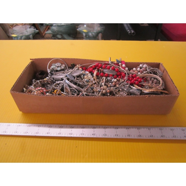 FLAT OF COSTUME JEWELLERY