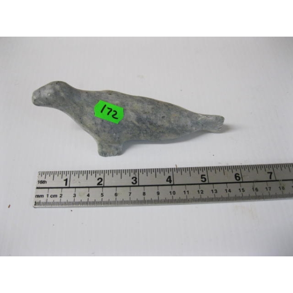 SOAPSTONE CARVING OF SEAL