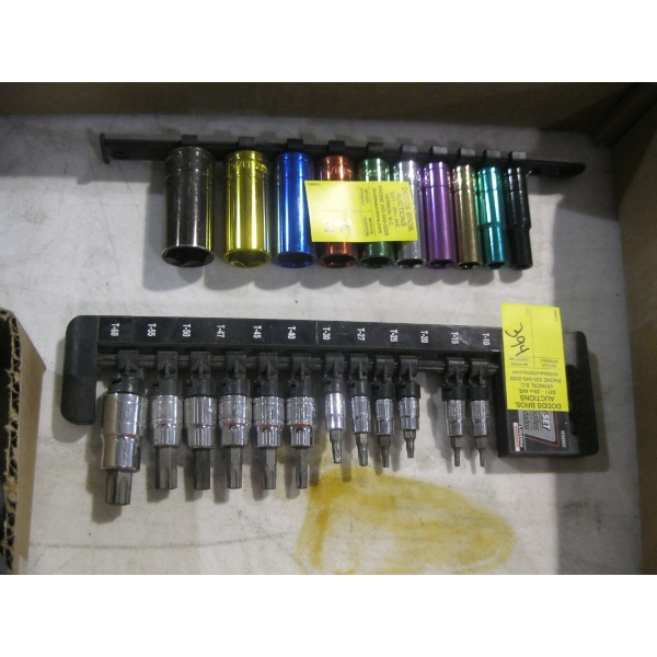 DEEP SOCKET SET & A TORQUE/BITS SET