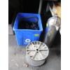 Image 1 : BIN OF MISC. ROPE, 4 WHEEL DOLLY, "AS IS" FIRE EXTINGUISHER, ETC.