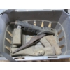 Image 2 : BIN OF MISC. SPLITTING MAUL HEADS, SLEDGE, RECEIVER HITCH, JACK, ETC.