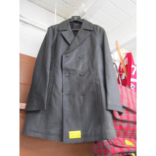 LEATHER LIKE JACKET, SZ ?