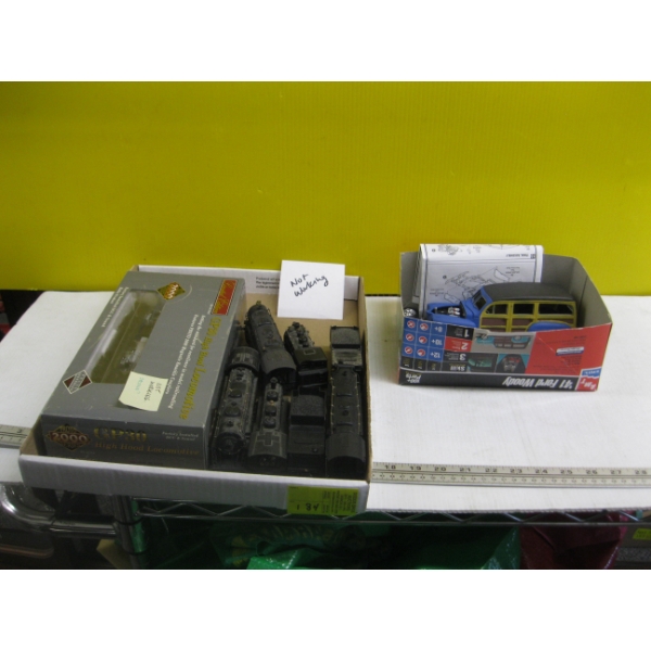 ASST. LOCOMOTIVES,  MODEL CAR, ETC.