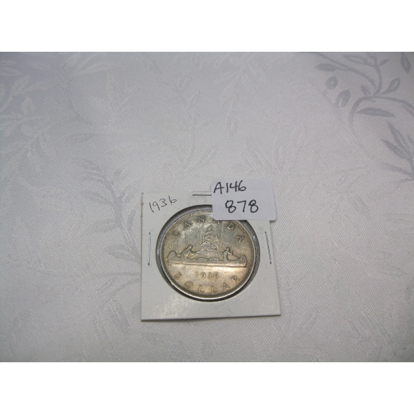 1936 CDN $1 COIN