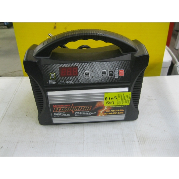 MOTOMASTER ELIMINATOR INTELLIGENT BATTERY CHARGER