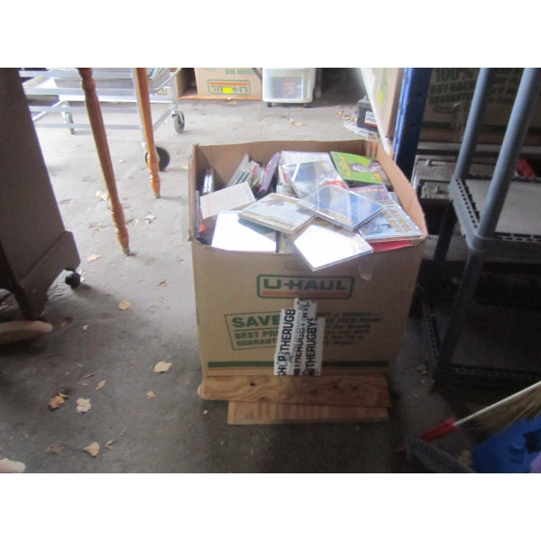 BOX OF ASST. CDs