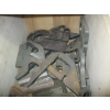 Image 1 : WOODEN BOX W/ASST'D STEEL BRACKETS