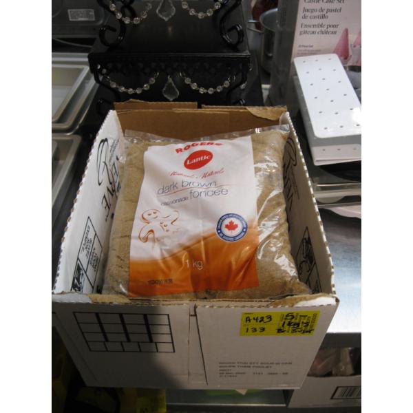 5 - 1KG PACKAGES OF BROWN SUGAR