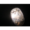 Image 3 : STAMPED .925 SILVER BOX W/AMBER STONE