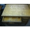 Image 3 : 4 DRAWER OAK OFFICE DESK