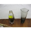 Image 1 : 2 GLASS SIGNED MCM HOLMGAARD PERLUTKEN  VASES