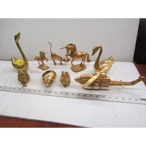 BRASS FIGURINES