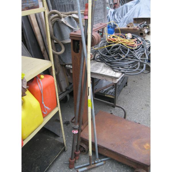 MISC. WEIGHT BARS & WATER SHUTOFF STICKS