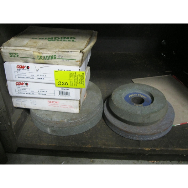 ASST. 6" & 8" GRINDING WHEELS