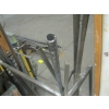 Image 3 : RACK W/MISC. STEEL PIECES & RACK