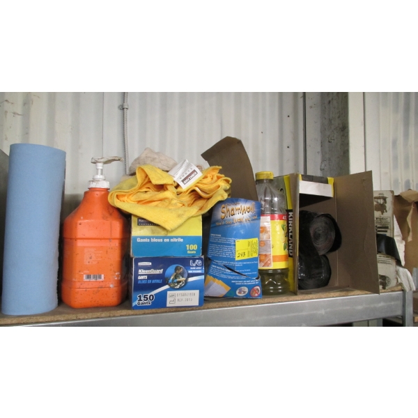 LOT OF ASST'D CLEANING SUPPLIES