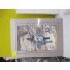 Image 3 : BIN OF PAINTS & AN EASEL STORAGE CASE, CANVASSES & 1 PICTURE