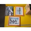 Image 5 : 2 BOXES OF MISC. - PICTURES, FRAMES, TOWELS, ETC.