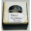 Image 1 : MENS TUNGSTON RING, SZ 10 1/2