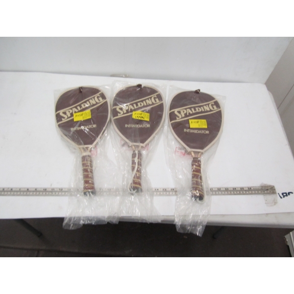 3 BADMINTON RACKETS 