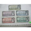 Image 1 : 1954 - $1, $2, $5, $10 & $20 BILLS