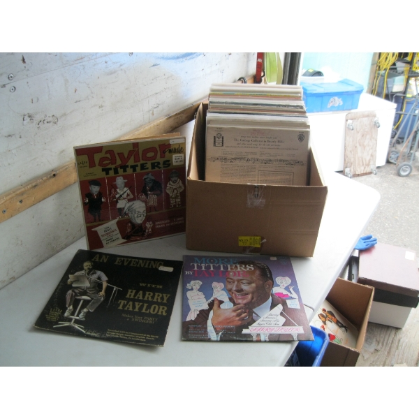 BOX OF MISC. RECORDS