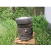 Image 1 : 5 'AS NEW' 225/70 19.5" TIRES ON 10 BOLT RIMS (1-BRAND NEW/ 4 -USED)