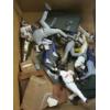 Image 4 : 2 BOXES MISC. SPORTS FIGURINES, HAT, ETC.