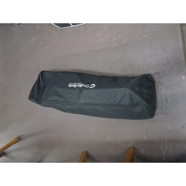 BAG OF AUDIO VIDEO CAMERA, PHOTOGRAPHING TRIPODS W/REFLECTIVE SHIELDS, ETC.