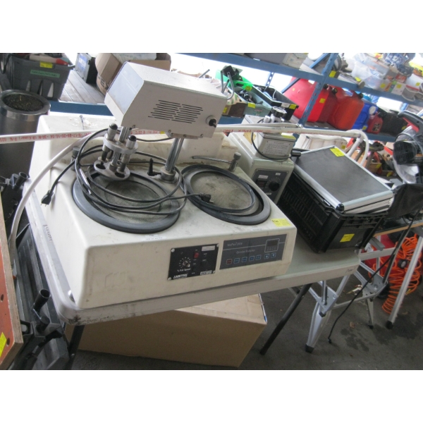 GRINDING POLISHING UNIT BY PITMAN, ACCESSORIES, INLAY MACHINE, ETC.