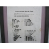 Image 4 : 2 MORSE CODE TELEGRAPH KEYS & A FRAMED MORSE CODE LEGEND