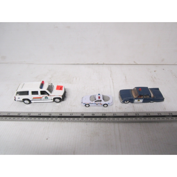 3 RCMP VEHICLES