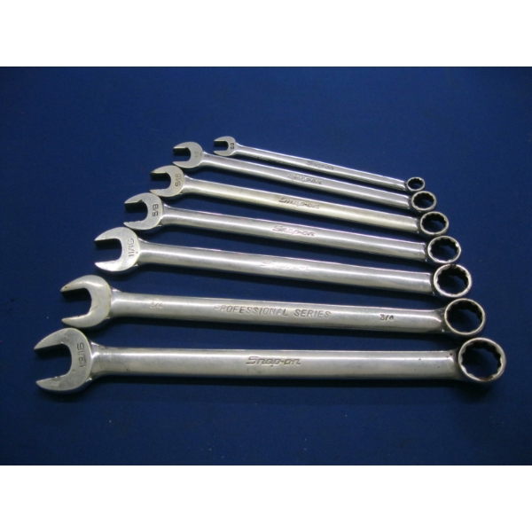 SNAP ON COMBINATION WRENCHES - MISSING 7/16