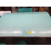 Image 4 : TURQUOISE 1950s DINETTE TABLE & CHAIRS - VERY NICE CONDITION