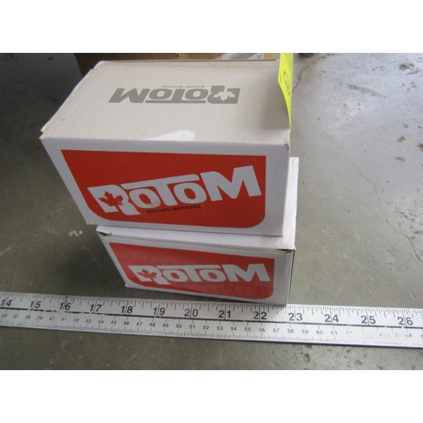 2 ROTOM SKELETON MOTORS - 1/80HP, 115V
