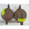 Image 3 : 2 YIXING ZISHA CLAY TEAPOT - HANDMADE